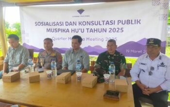 Polsek Hu’u Fasilitasi Konsultasi Publik Muspika dan PT. STM, Bahas Stabilitas Keamanan dan Ekonomi