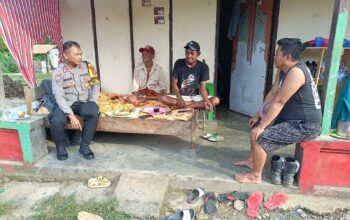 Bhabinkamtibmas Polsek Utan Himbau Warga Waspada Paham Radikalisme