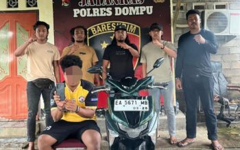 Tim Jatanras Polres Dompu Buru dan Tangkap Pelaku Curanmor, Pelarian Berakhir dalam Pengepungan Dramatis!