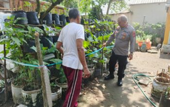 Polres Loteng Galakkan Program Perkarangan Bergizi Kepada Masyarakat