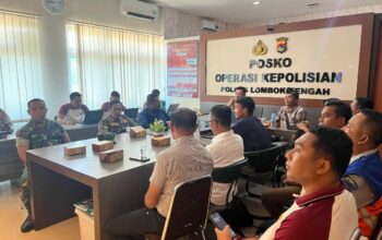 Polres Loteng Gelar Rakor Kesiapan Pengamanan Festival Bau Nyale 2025.