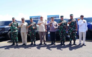 Perkuat Pertahanan NKRI, Panglima TNI Terima 650 Unit Ransus Maung Dari Kemhan.