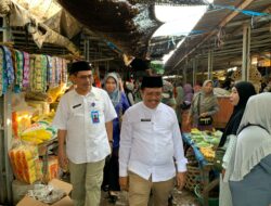 Bupati dan Wakil Bupati Lobar Sidak Pasar, Jaga Stabilitas Harga Saat Ramadhan.