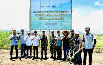 Pangdam IX/Udayana Tinjau Lahan Tebu di Dompu.