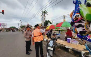 Aksi Sigap Polsek Gerung Amankan Ngabuburit di Titik Rawan