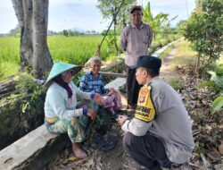 Bhabinkamtibmas Dukung Petani Labuapi Wujudkan Ketahanan Pangan