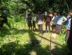 Polres Loteng Olah TKP Penemuan Mayat Bayi di Kecamatan Praya.