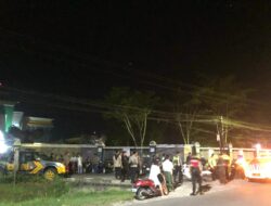 Polres Loteng Amankan Puluhan Sepeda Motor Saat Bubarkan Balap Liar.