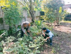 Dukung Asta Cita, Polres Loteng Terus Kampanyekan Pekarangan Bergizi di Masyarakat.