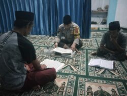 Polres Loteng Bersama Masyarakat Laksanakan Tadarus Alqur’an Selama Ramadan.
