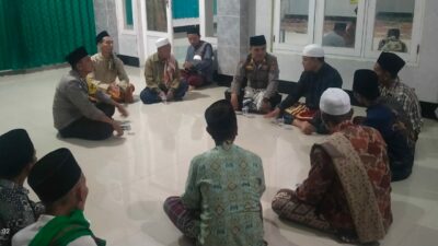 Kapolsek Kediri Perkuat Silaturahmi Jelang Ramadhan