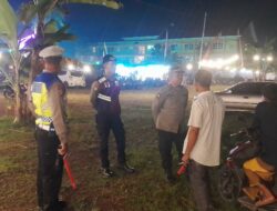 Patroli Malam di Senggigi: Polisi Jaga Keamanan Wisatawan