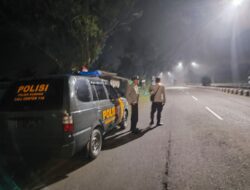 Polsek Kuripan Tingkatkan Patroli Malam, Jaga Keamanan Warga