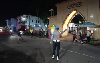 Polsek Kediri Intensifkan Patroli Tarawih, Jamin Keamanan Selama Ramadhan