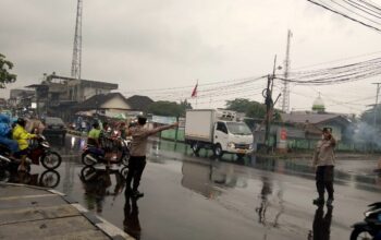 Aman & Nyaman! Polisi Kediri Kawal Ngabuburit Ramadan