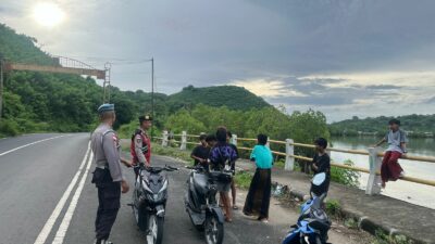 Ramadhan Kondusif! Polsek Sekotong Antisipasi Balap Liar