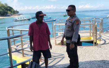 Satpolairud Lombok Barat: Patroli Rutin, Pantai Tetap Kondusif