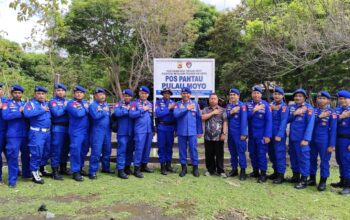 Direktorat Polairud Polda NTB Resmikan Pos Pantau Pulau Moyo