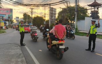 Sat Lantas Polres Lombok Utara Tingkatkan Pelayanan Humanis di Awal Ramadhan