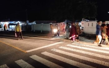 Jaga Kondusifitas Bulan Ramadhan, Polsek Poto Tano Beri Pengamanan Sholat Tarawih