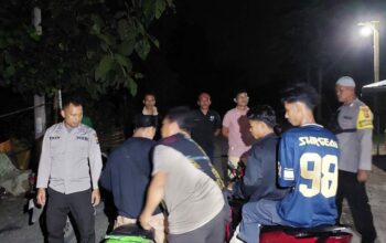 Polsek Woja Laksanakan Patroli KRYD Antisipasi Tawuran Geng Anak Muda