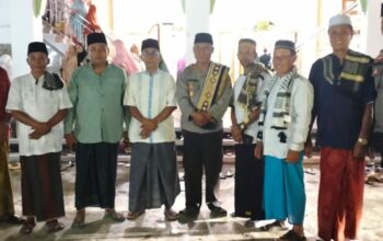 Safari Ramadhan, Polsek Alas Barat & Muspika Sholat Berjamaah Bersama Masyarakat