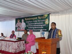 Kapolres Bima Kota Laksanakan Kunjungan Kerja ke Polsek Jajaran