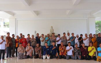 Kapolres Lombok Utara Sambang Tokoh Agama