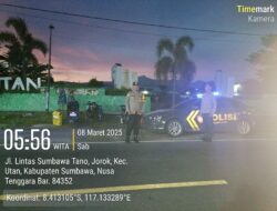 Polsek Utan Tingkatkan Patroli Subuh Ciptakan Rasa Aman Selama Bulan Suci Ramadhan