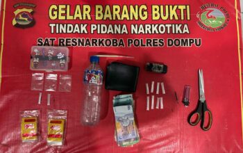 Penggerebekan Dramatis di Bulan Ramadan: Polisi Diserang Batu Saat Tangkap Pengedar Sabu di Dompu