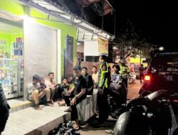Personel Gabungan Polres Bima Kota Laksanakan Patroli Menjelang Sahur