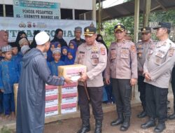 Polres Dompu Salurkan Bantuan Sosial Ramadhan, Hadirkan Senyum di Wajah Santri