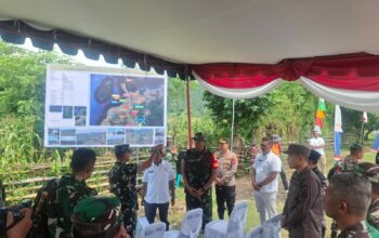 Kapolres Sumbawa Barat Dampingi Pangdam IX/Udayana, Tinjau Lokasi Pembangunan Batalyon Teritorial