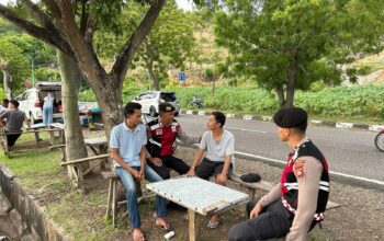 Sat Samapta Patroli Cipkon Cegah Balap Liar dan  Guankamtibmas Lainnya Saat Ngabuburit