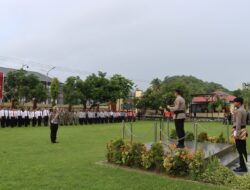 Kapolres Bima Kota Pimpin Apel Gelar Pasukan Operasi Ketupat Rinjani 2025 dalam Rangka Pengamanan Idul Fitri 1446 H