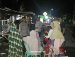 Polsek Hu’u Gelar Patroli Cipkon Setelah Terawih untuk Jaga Kamtibmas di Wilayah Hukum Polsek Hu’u