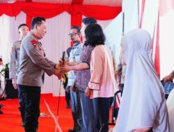 Kunjungi Polda Sumut, Kapolri Tinjau Renovasi Masjid hingga Bakti Sosial