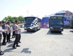 Polda Jateng Kick Off Program Valet Ride, Pemudik Antusias