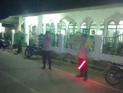 Polsek Kilo Gelar Patroli dan Pengamanan Shalat Tarawih, Wujudkan Ibadah yang Nyaman dan Kondusif