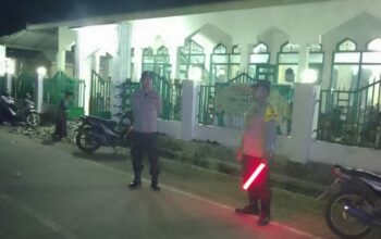 Polsek Kilo Gelar Patroli dan Pengamanan Shalat Tarawih, Wujudkan Ibadah yang Nyaman dan Kondusif