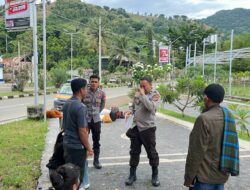 Sat Binmas Polres Bima Kota Laksanakan Cooling System dan Himbauan Kamtibmas di Kelurahan Dara