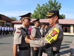 Polres Dompu Gelar Sertijab Pejabat Utama, Kapolres Tegaskan Profesionalisme dan Perang Melawan Narkoba