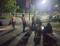 Polsek Rasanae Barat Laksanakan Patroli Blue Light, Jaga Keamanan di Bulan Ramadhan