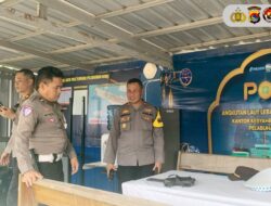 Waka Polres Bima Kota Cek Pengamanan di Sejumlah Pos Operasi Ketupat Rinjani 2025