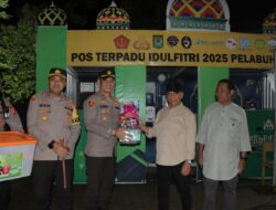Kapolres Bima Kota Bersama Wali Kota dan Forkopimda Cek Pos Pam dan Pos Yan Ops Ketupat Rinjani 2025