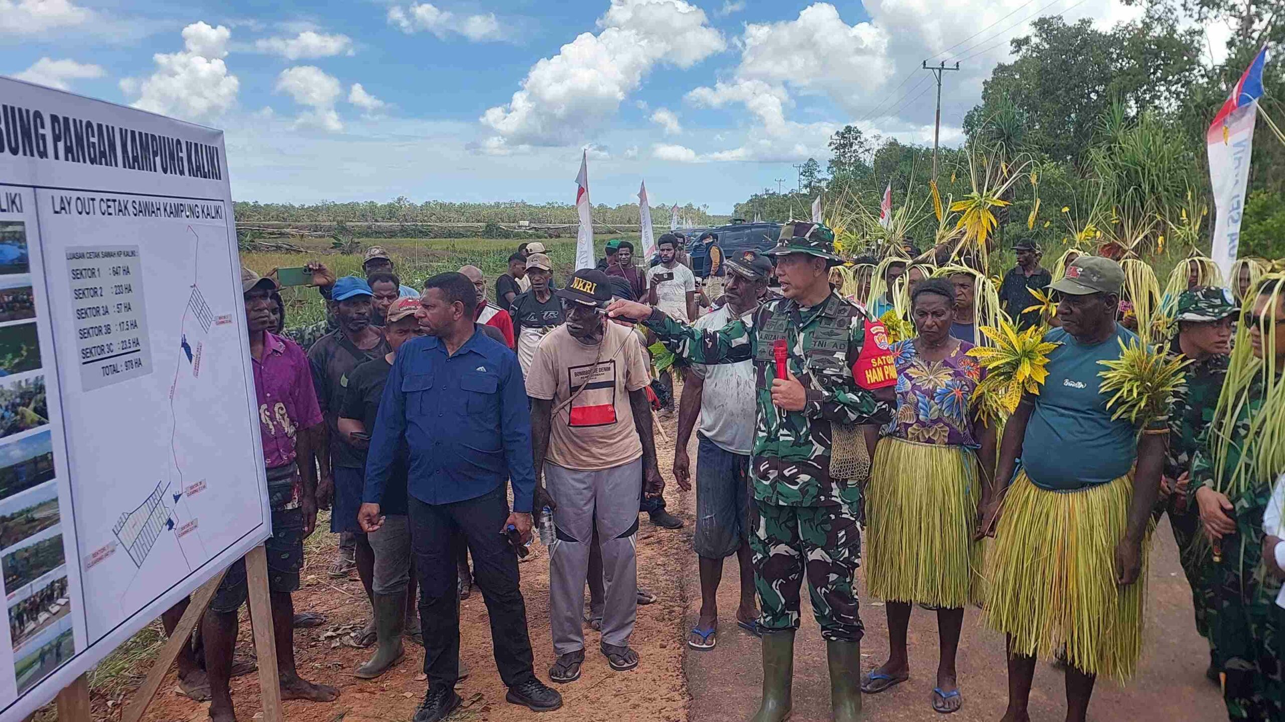 Dulu Berburu, Kini Bertani! Suku Marind di Papua Sukses Panen Raya