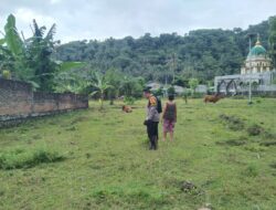 Peran Aktif Polri dalam Ketahanan Pangan: Sambang Bhabinkamtibmas di Batulayar Barat