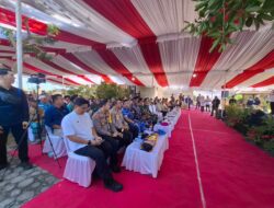 Kapolres Loteng Hadiri Panen Raya Padi Serentak 14 Provinsi di Pujut. ‎