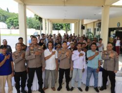 Polres Lombok Tengah Gelar Silaturahmi Dengan Mitra Humas.