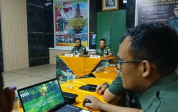 Kodim 1606/Mataram Dinilai Tim Mabes AD Terkait Zona Integritas